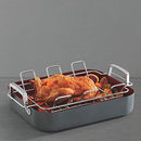Paderno Classic Hard Anodized Roaster with Rack 16x13" Non-Stick B07Z5GJMXL - Brand New