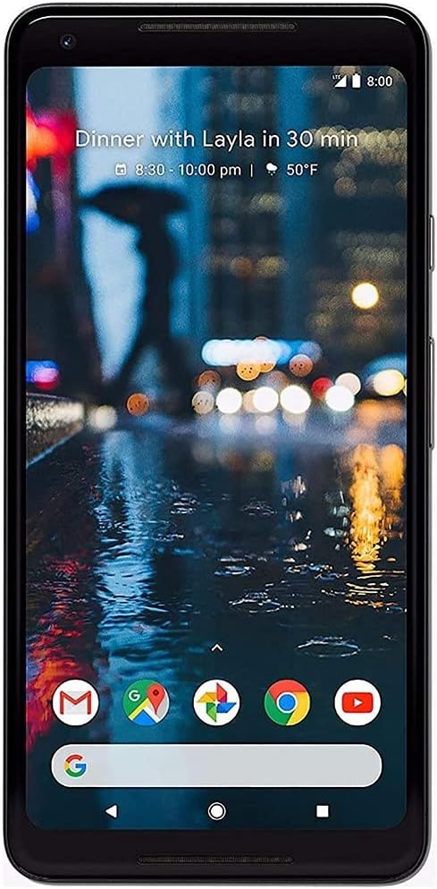 GOOGLE PIXEL 2 XL 128GB VERIZON LOCKED - BLACK Like New