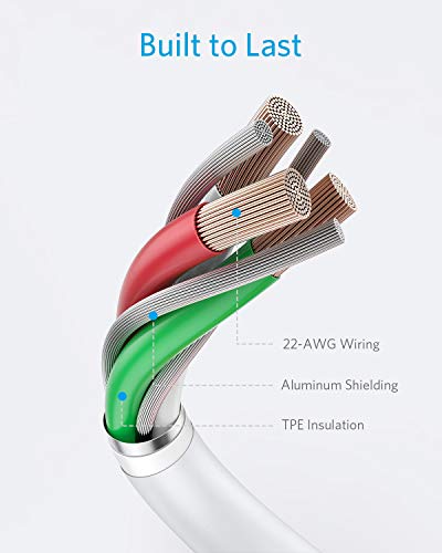 Anker Powerline II Lightning Cable, [6 ft MFi Certified] USB Charging/Sync Cable - Like New