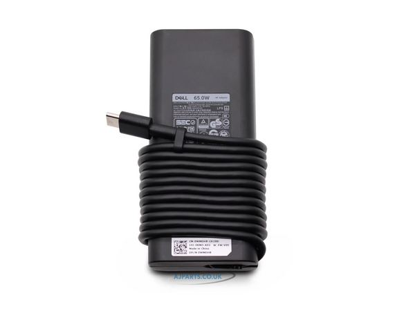 Dell RGF3F AC Power Adapter with USB-C Connector - 65 Watts - 3.25 Amperes - 20