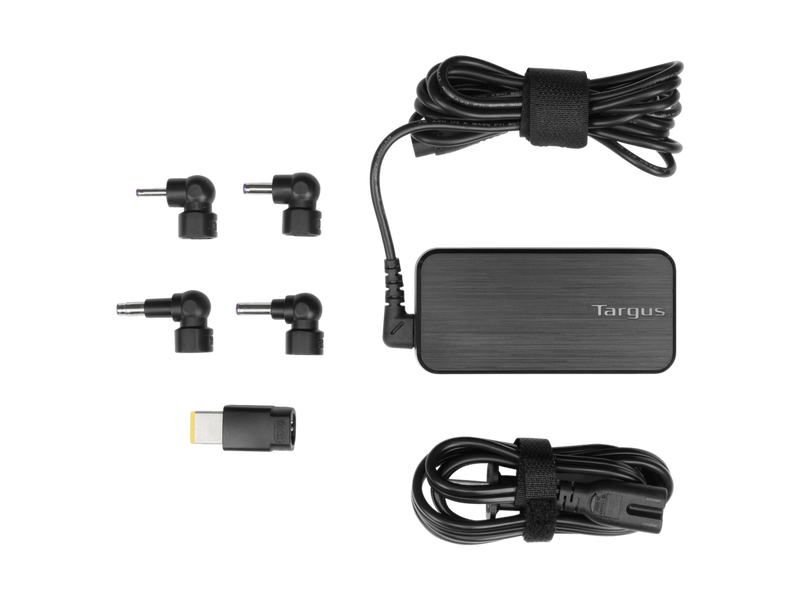 Targus 65W AC Ultra-Slim Universal Laptop Charger - 65 W - 5 V DC, 19.5 V DC