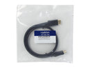 AddOn DISPLAYPORT3F AddOn 91.00cm (3.00ft) DisplayPort Male to Male Black Cable