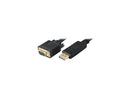 AddOn DISPLAYPORT2VGA6F 6' DisplayPort to VGA Adapter Cable, Black