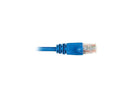 Black Box CAT6PC-005-BL Black Box CAT6 Value Line Patch Cable, Stranded, Blue,
