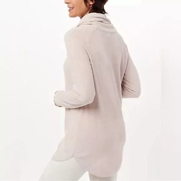 BAREFOOT DREAMS COZYCHIC ULTRALITE COWL NECK SWEATER WOMEN'S - S - ROSEBUD - Brand New