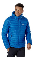 Microlight Alpine Down Jacket - Men's, Polar Blue, L - Brand New
