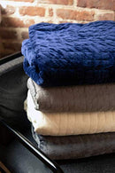 Gravity Blanket Duvet Cover Fits All Blankets 48" x 72" Weight Blanket Navy - Brand New