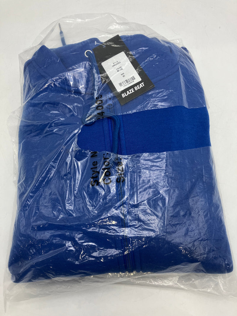 BLAZE BEAT 2 PIECE TRACK OUTFIT - SIZE: MEDIUM- BLUE - HR24005 - Brand New