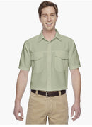 M580 Harriton Men's Key West Short-Sleeve Performance Staff Shirt New