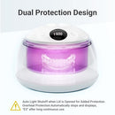 PUPDUMM ULTRASONIC RETAINER CLEANER FOR ALIGNERS & DENTURES PUPD-C300 - WHITE - Like New