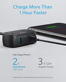 ANKER USB SMALL POWER STRIP 2 OUTLETS AND 2 USB CHARGER 10FT 4941681 - BLACK - Like New