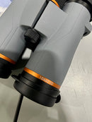 THREE TRIPPING 10X42 BICNOCULARS WITH PHONE ADAPTER - GRAY - Like New