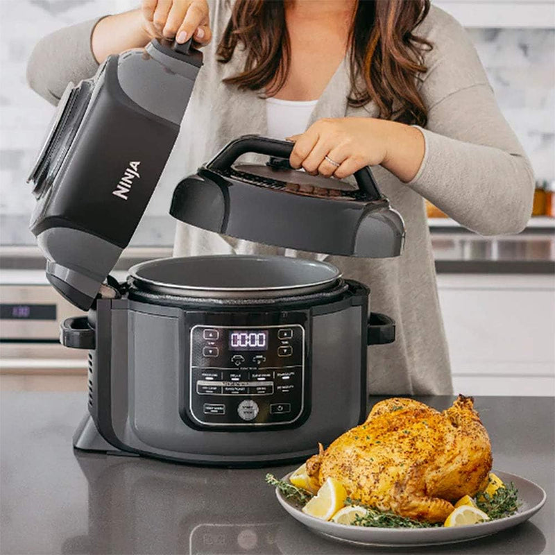 Ninja Foodi 6.5 Quart TenderCrisp Pressure Cooker OP305 - Black/Gray Like New