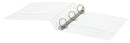 OFFICE DEPOT® BRAND DURABLE VIEW 3-RING BINDER, 1 1/2" SLANT RINGS - WHITE - Brand New