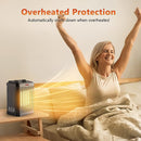Vieveers 1500W Space Heater for Indoor Use Portable Electric Heater - Black - Like New