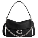 COACH SOFT GRAIN CHAIN TABBY SHOULDER BAG 30 - BLACK - Scratch & Dent