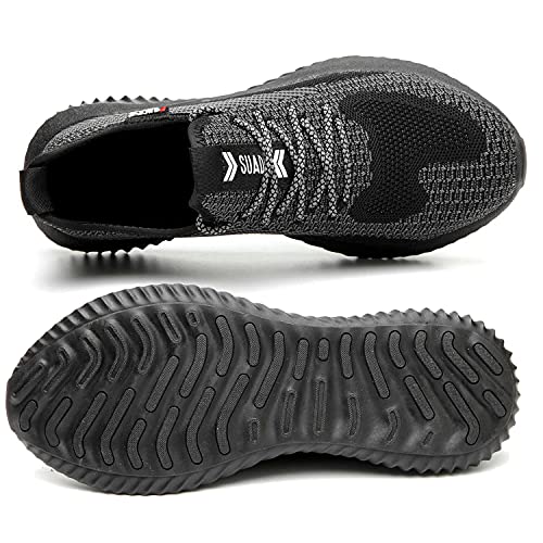 SUADEX STEEL TOE SHOES MEN/WOMEN STEEL TOE SNEAKERS LIGHTWEIGHT SIZE 13/14.5 - Like New