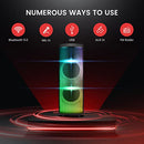 PYLE 12’’ PORTABLE PA SPEAKER 600 WATTS HIGH-POWERED WIRELESS PHPD212A - BLACK - Like New