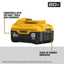 DEWALT 20V MAX 8AH LITHIUM-ION BATTERY (8.0 AH BATTERY) - 2 PACK - BLACK/YELLOW - Like New