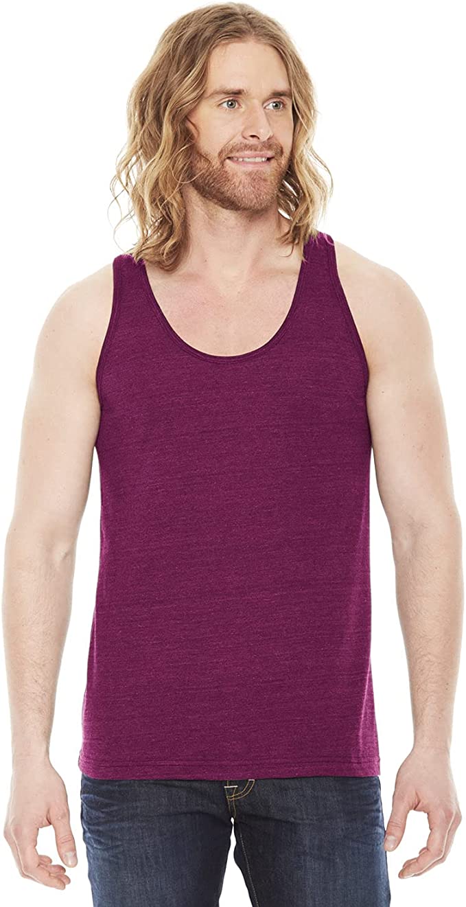 TR408W American Apparel Unisex Triblend Tank New