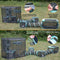 Kitty City Outdoor Catio Furniture and Play Kits for Cats, Outdoor Mega Kit - Like New