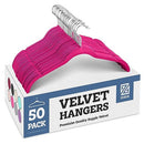 ZOBER PREMIUM VELVET SHIRT HANGERS 50 PACK NON SLIP CLOTHES HANGERS GAIN - MULTI - Like New