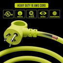 Masterplug 30ft Cassette Cord Reel Retractable Lead Winding Handle 16AWG 10A - Like New
