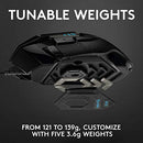 LOGITECH G502 HERO HIGH PERFORMANCE WIRED GAMING MOUSE HERO 25K SENSOR - Brand New