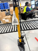 STIRRUP PUMP HIGH PRESSURE HAND PUMP - YELLOW - Like New