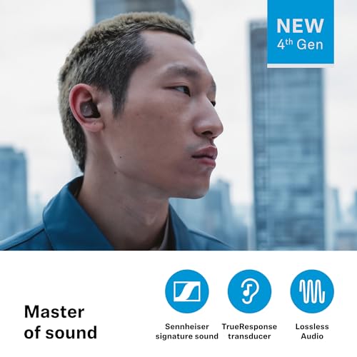 Sennheiser MOMENTUM True Wireless 4 Smart Earbuds with Bluetooth 5.4 700365 - Like New