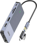 UOEOS Dual 4K USB 3.0 Laptop Docking Station,HUB 3.0 USB - Graphite Like New
