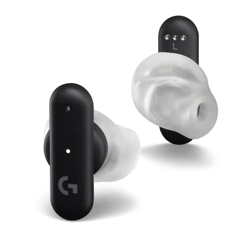 Logitech G FITS True Wireless Gaming Earbuds, Custom Molded Fit, Lightspeed Like New