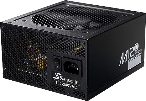 Seasonic M12II EVO 520 520W Bronze EVO Edition Full Modular Power Supply - Black - Like New
