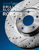 Detroit Axle Front Brake Kit for Chrysler 200 Sebring Avenger Caliber - Brand New
