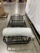 OEKO TEX ROLLAWAY BED WITH MEMORY FOAM MATTRESS - BLACK - Like New