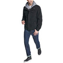 LEVI'S MEN'S WASHED COTTON HOODED MILITARY JACKET MEN XL BLACK - Brand New