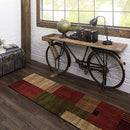 Mohawk Home Alliance Modern Geometric 2' x 5' Area Rug - Red - Brand New