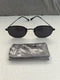 SOJOS SJ1072 C1 SMALL SQUARE POLARIZD SUNGLASSES BLACK FRAME/GRAY LENS 52MM - Like New