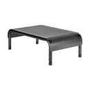ALLSOP METAL ART ERGO 3 ADJUSTABLE MONITOR STAND, BLACK,GRAY (06494) - Like New
