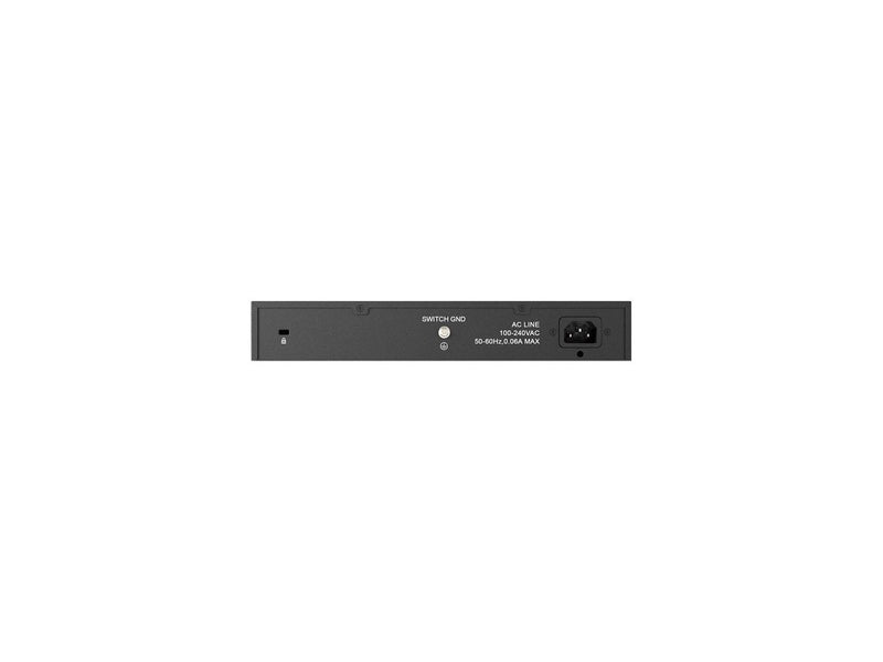 D-Link Ethernet Switch, 16 Port 10/100 Unmanaged Desktop, Fanless Rackmount