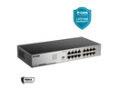 D-Link 16-Port Gigabit Ethernet Unmanaged/ Plug and Play Switch | Fanless |