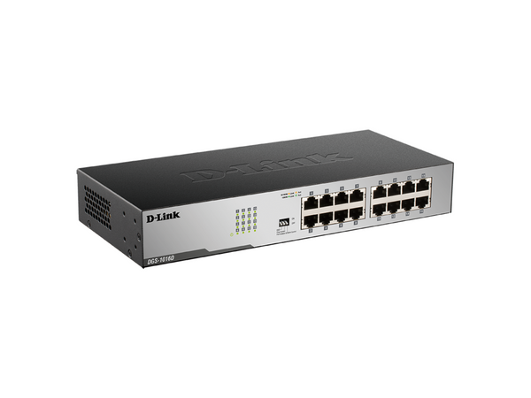 D-Link 16-Port Gigabit Ethernet Unmanaged/ Plug and Play Switch | Fanless |