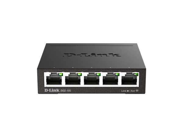 D-Link 5-Port Gigabit Unmanaged Desktop Switch (DGS-105)