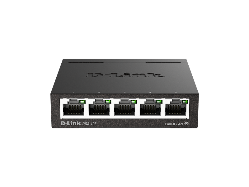 D-Link 5-Port Gigabit Unmanaged Desktop Switch (DGS-105)
