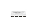 TRENDnet USB 2.0 7-Port High Speed Hub, 5V/2A Power Adapter, Up to 480 Mbps USB