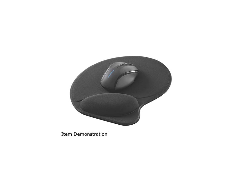 Kensington L57822us Wrist Pillow Mouse Pad, Black