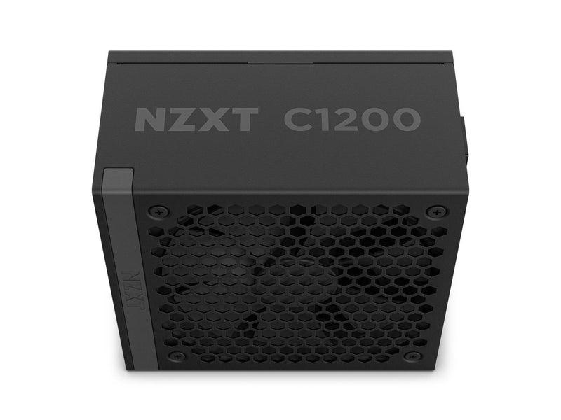 NZXT ATX 3.1 1200 Watt 80 Plus Gold Fully Modular Power Supply - Black -