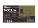 Seasonic FOCUS GX-1000, 1000W 80+ Gold, Full-Modular, ATX Form Factor, Low