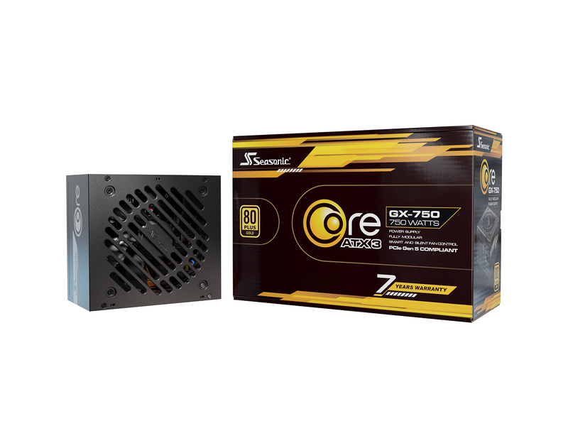 SeaSonic CORE GX-750 ATX3 750 W ATX Fully Modular 80 PLUS GOLD Certified Full