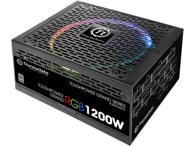 Thermaltake Toughpower Grand RGB 1200W 80+ Platinum Smart Zero RGB Fan